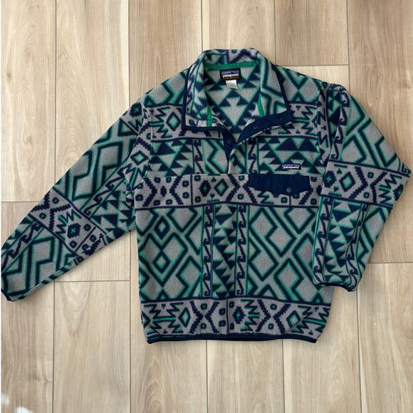 Patagonia Men's Synchilla Snap-T Fleece Pullover Men's Size Extra Small - Picture 2 of 7